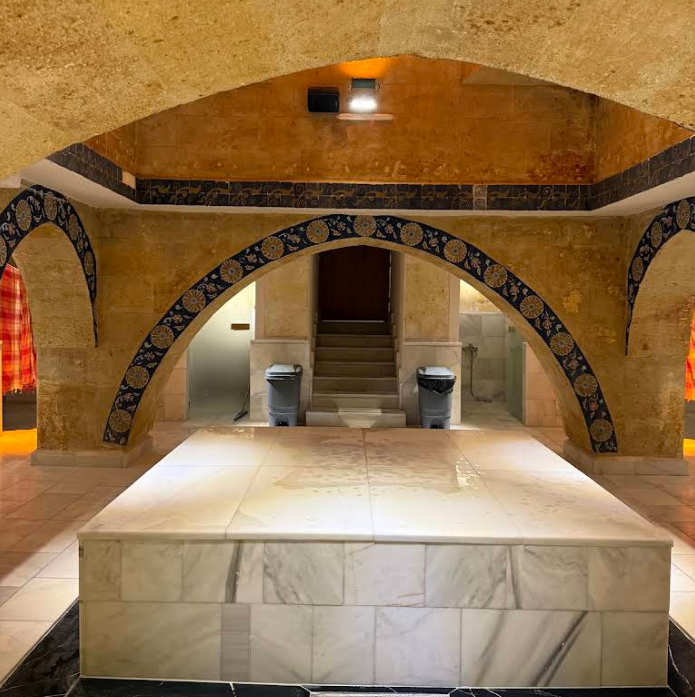 The geometry of the historic hot room
